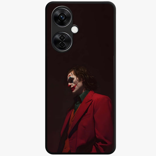 Tragic Chaos King Glass Case for 1+Nord CE 3 Lite dramatic front view featuring intense dark themed artwork