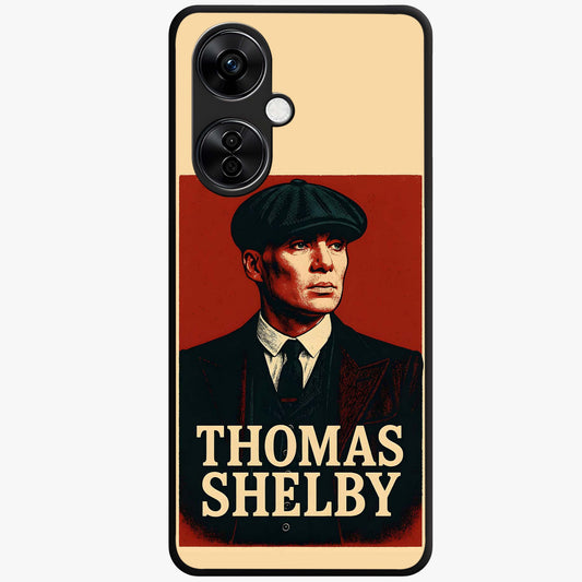 Vintage Mafia Authority Glass Case for 1+Nord CE 3 Lite bold front view featuring classic mafia inspired artwork with retro tones