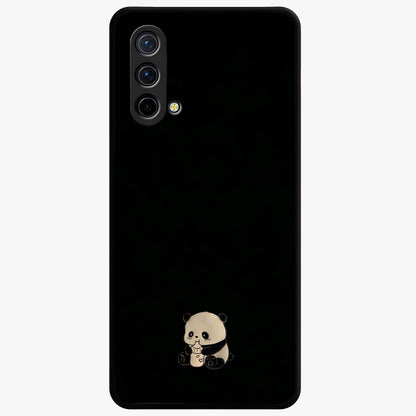 Midnight Racing Legacy Glass Case showing flat back view with sleek racing inspired artwork and glossy glass finish.
