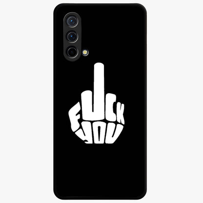 Rebel Mode On Glass Case showing flat back view with bold rebellious typography artwork and glossy glass finish.