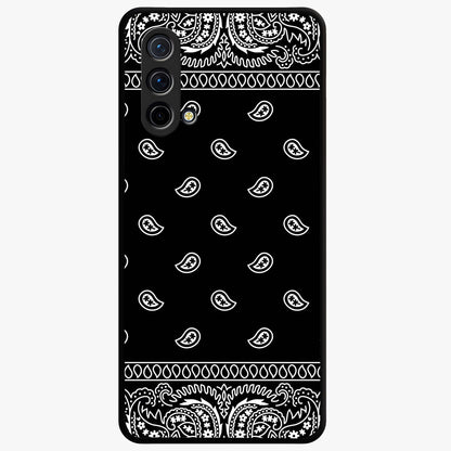 Retro Rebel Threads Glass Case showing flat back view with vintage street style artwork and glossy glass finish.