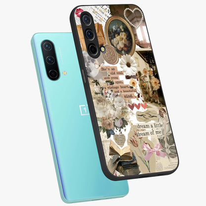 Aesthetic Dark Love Glass Case displayed in angled mockup highlighting moody aesthetic design and bold love theme.