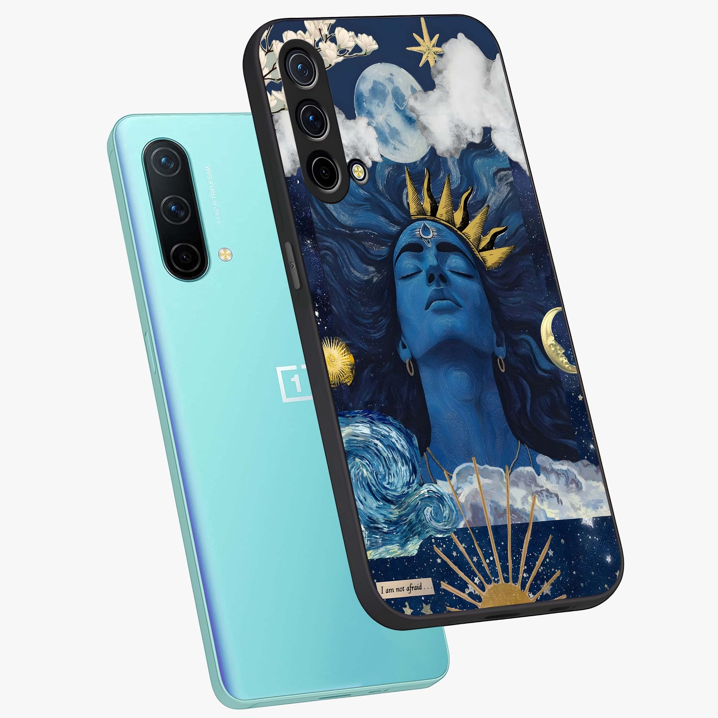 Anime Character Glass Case displayed in angled mockup highlighting colorful anime character illustration.