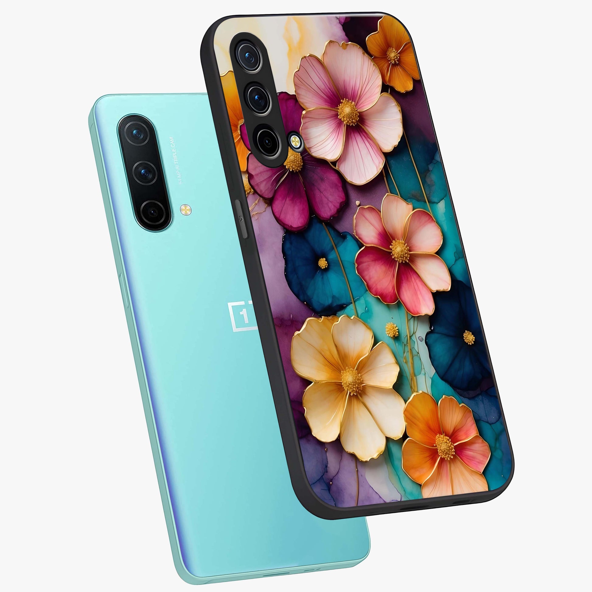 Awakened Inner Rage Glass Case displayed in angled mockup highlighting powerful graphic design and bold artistic theme.