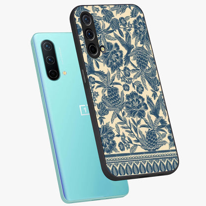 Heirloom Wild Bloom Glass Case displayed in angled mockup highlighting botanical bloom design with classic aesthetic style.