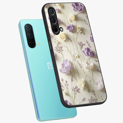 Lilac Breeze Harmony Glass Case displayed in angled mockup highlighting calm lilac breeze design with soothing aesthetic style.