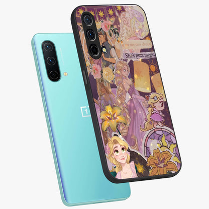 Magical Tangled Dream Glass Case displayed in angled mockup highlighting whimsical fantasy design with magical aesthetic.
