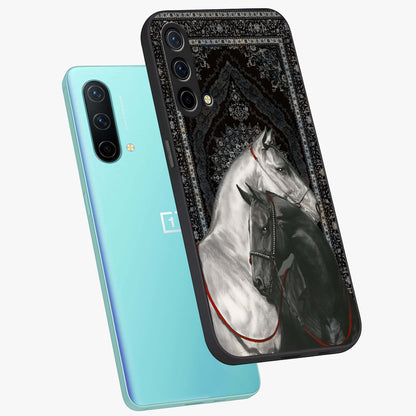 Majestic Ride Legacy Glass Case displayed in angled mockup highlighting sleek vehicle design with bold racing aesthetic.