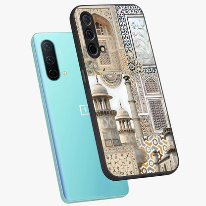 Mughal Marble Legacy Glass Case displayed in angled mockup highlighting elegant heritage marble artwork with royal aesthetic.