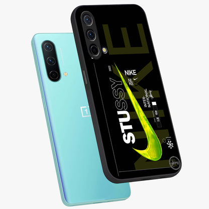 Neon Street Edition Glass Case displayed in angled mockup highlighting vibrant urban design with bold street aesthetic.