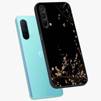 Petal Moon Light With Custom Name Glass Case displayed in angled mockup highlighting delicate petal design with custom name feature.