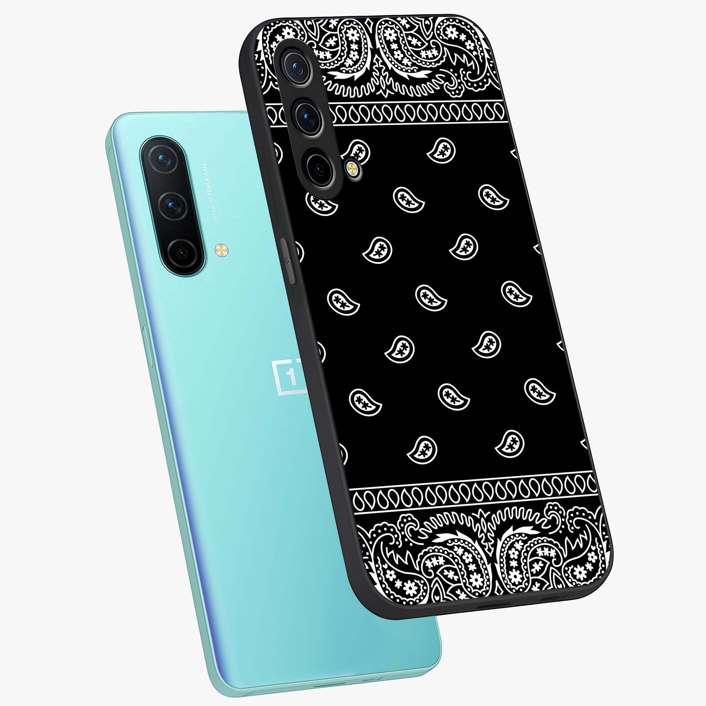 Retro Rebel Threads Glass Case displayed in angled mockup highlighting retro inspired graphic design with rebellious aesthetic.