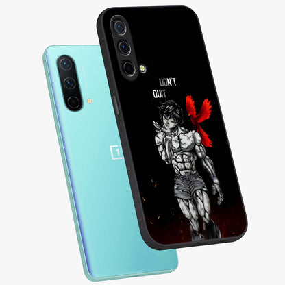 Rise Beyond Limits Glass Case displayed in angled mockup highlighting inspiring message design with modern aesthetic style.