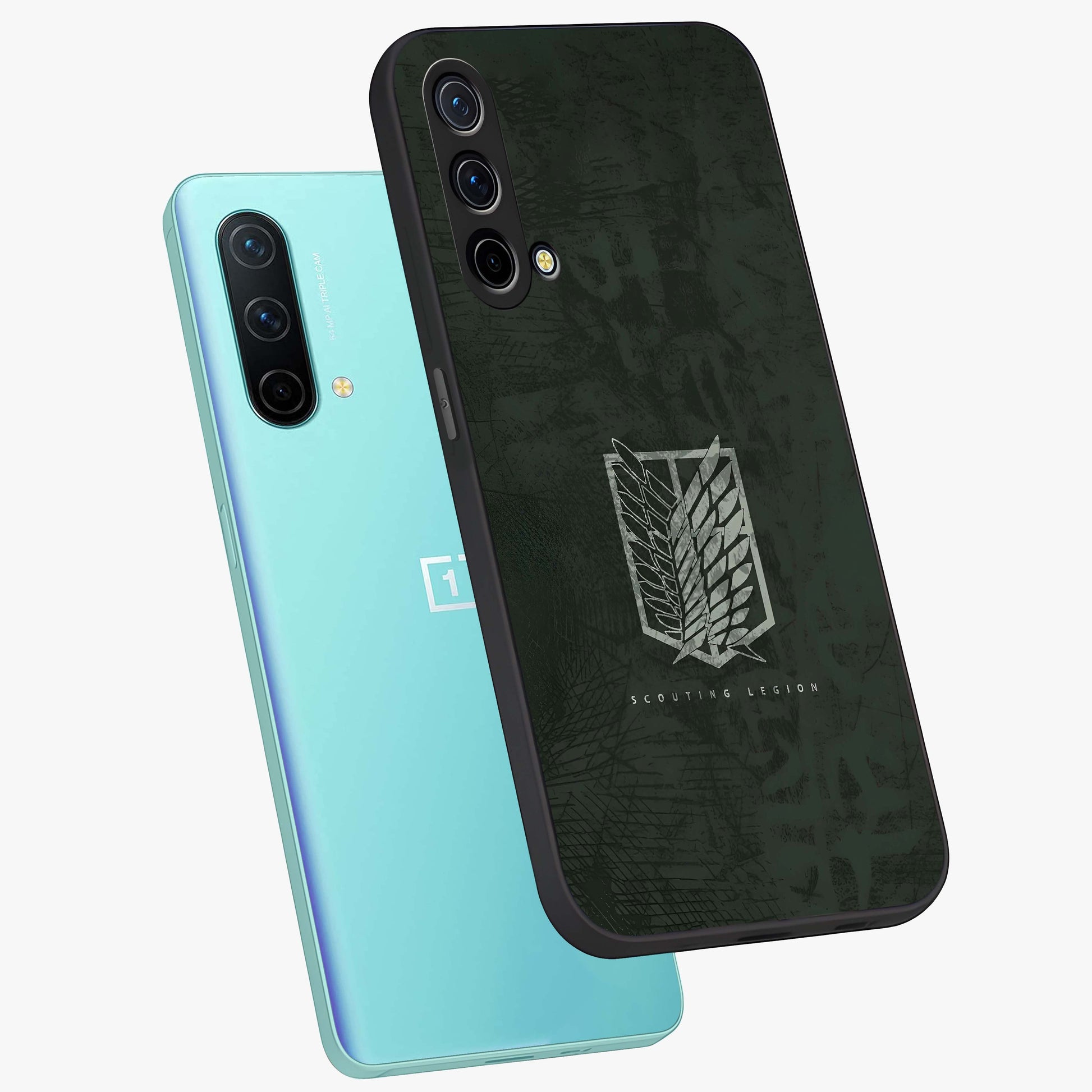 Wings Of Freedom Glass Case displayed in angled mockup highlighting graceful wing design with inspirational aesthetic.