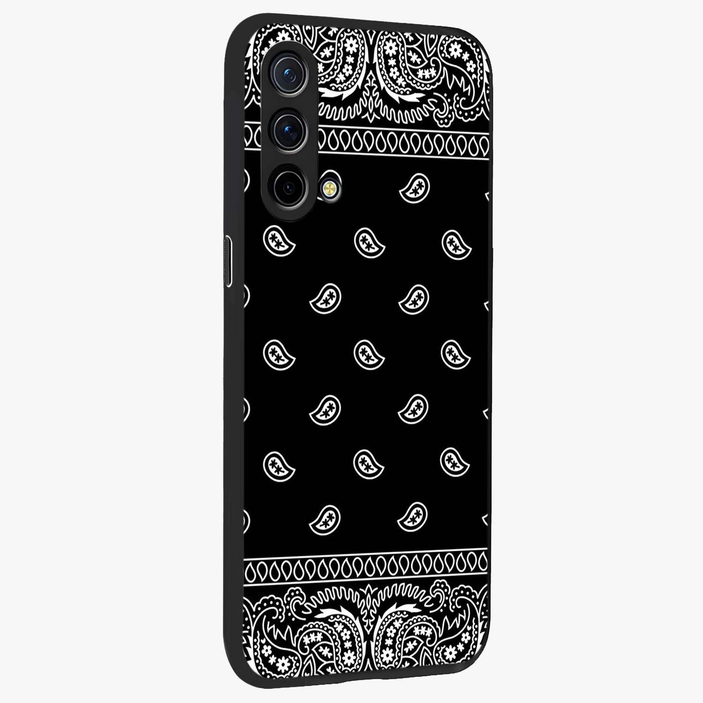 Retro Rebel Threads Glass Case upright view showcasing stylish vintage artwork with bold retro theme.