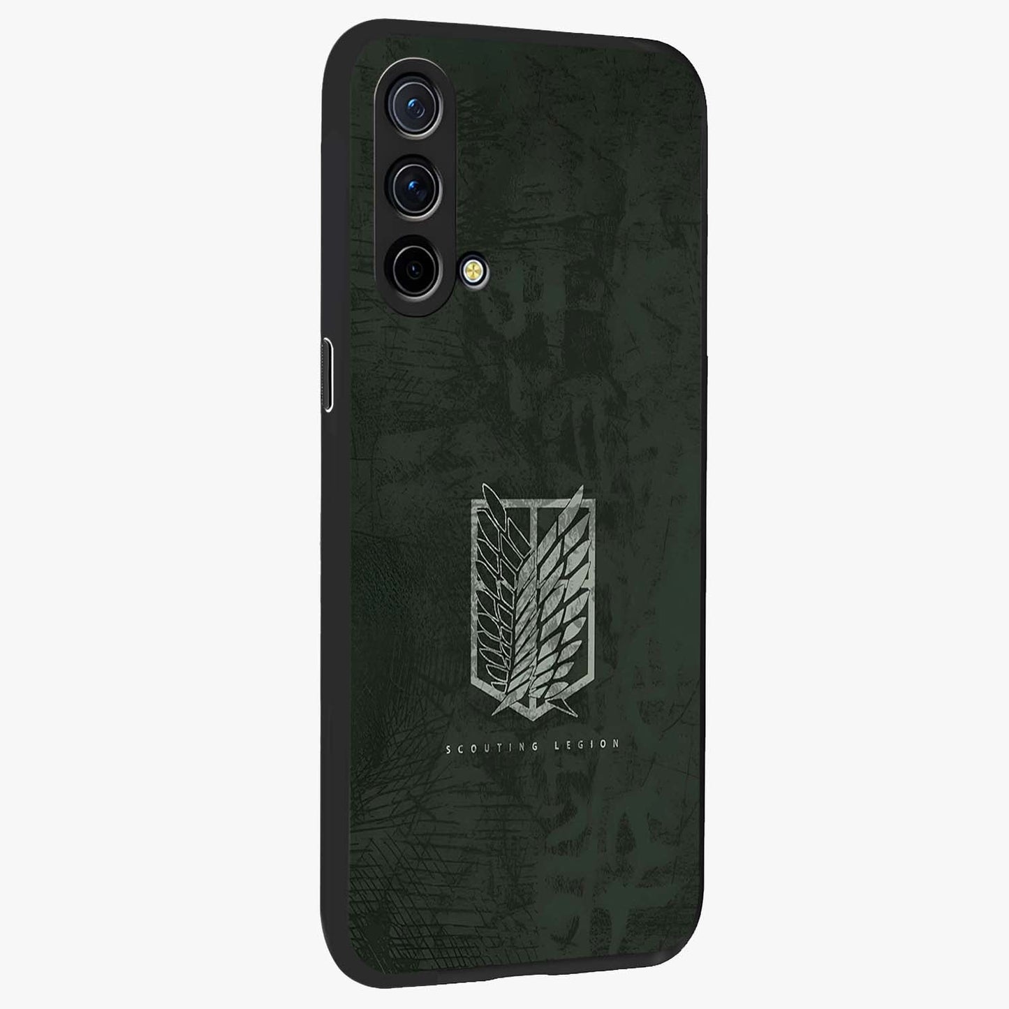 Wings Of Freedom Glass Case upright view showcasing powerful wings artwork with freedom themed design.
