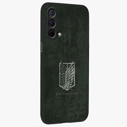 Wings Of Freedom Glass Case upright view showcasing powerful wings artwork with freedom themed design.