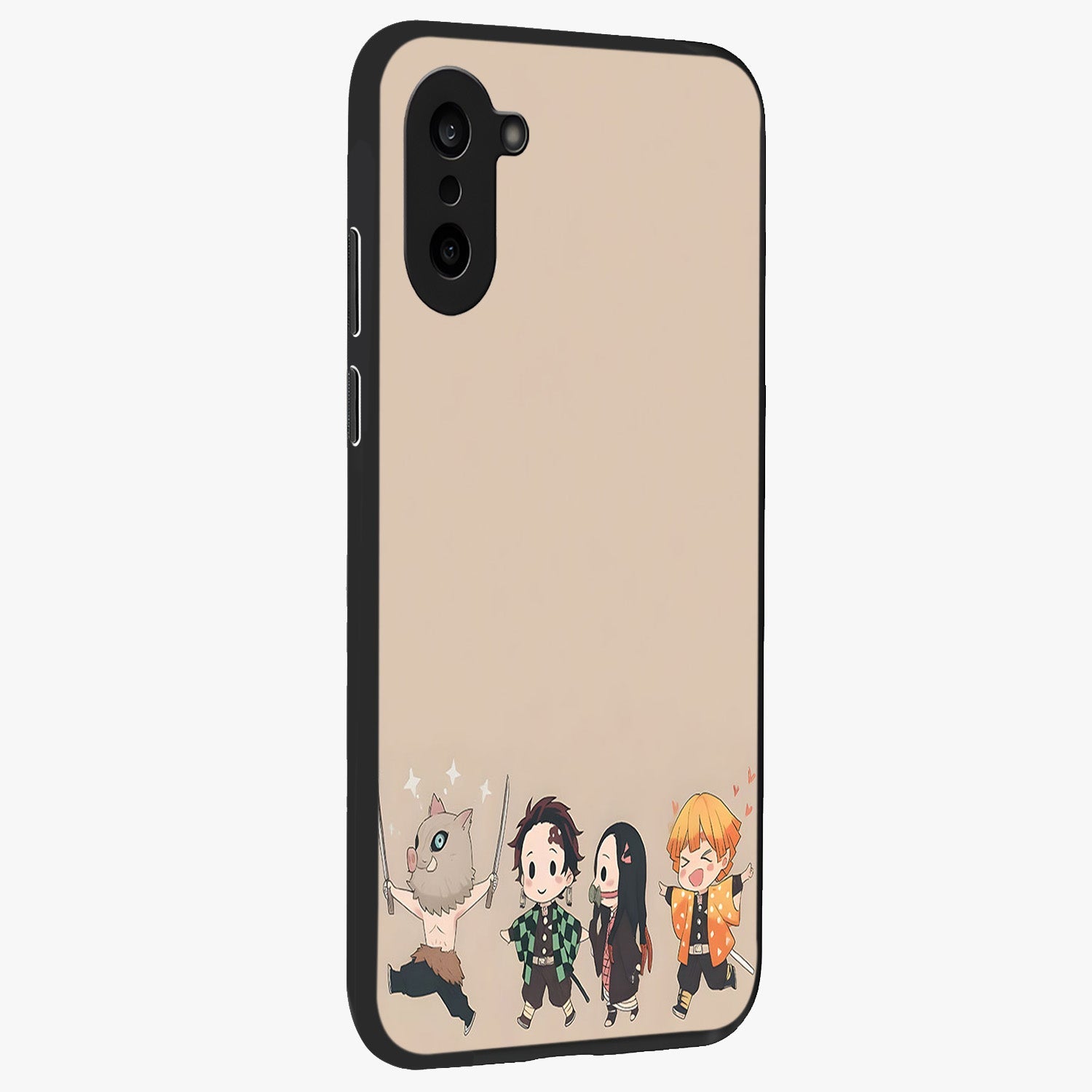 Chibi Demon Squad Glass Case for 1+Nord CE 5 side