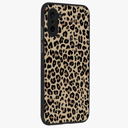 Savage Chic Pattern Glass Case for 1+Nord CE 5 side perspective highlighting clean textures and premium edges