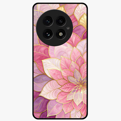 Blush Luxe Bloom Glass Case for OnePlus 13 |1+13