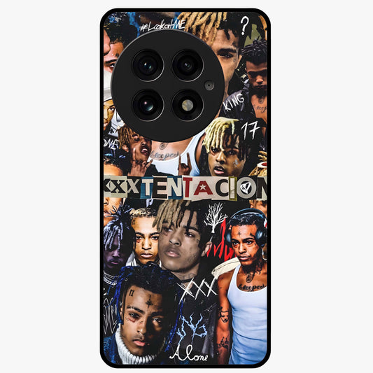Broken Fame Diaries Glass Case for 1+13 bold front view featuring expressive diary inspired artistic artwork