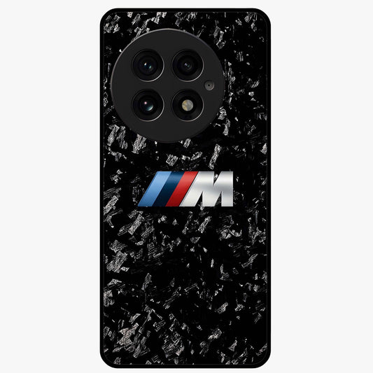 Carbon Speed Mark Glass Case for 1+13 bold front view featuring carbon fiber texture and racing inspired design