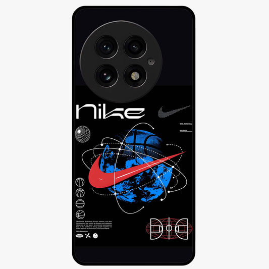 Gravity Sports Fusion Glass Case for 1+13 dynamic front view featuring bold sports inspired fusion artwork