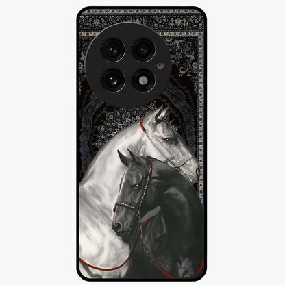 Majestic Ride Legacy Glass Case for 1+13 bold front view featuring dynamic ride inspired artwork
