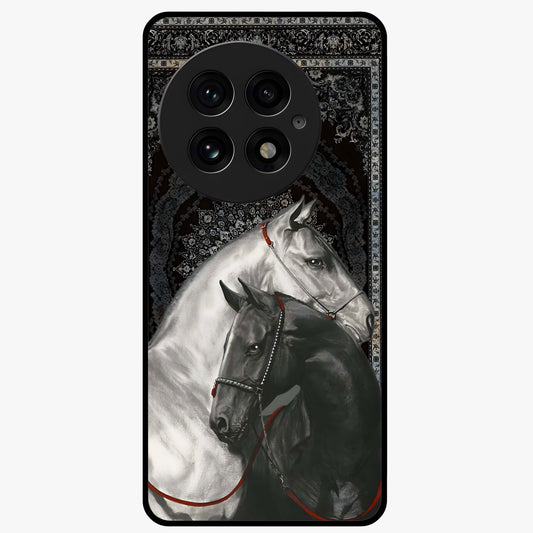Majestic Ride Legacy Glass Case for 1+13 bold front view featuring dynamic ride inspired artwork