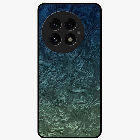 Marble Dream Blur Glass Case for 1+13 elegant front view featuring soft marble texture with dreamy blur effect