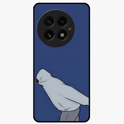 Quiet Painful Love Glass Case for 1+13 emotional front view featuring expressive romantic artwork