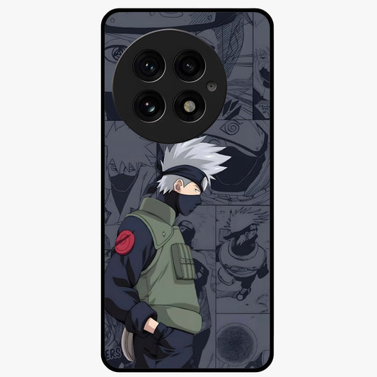 Silent Tactical Master Glass Case for 1+13 powerful front view featuring stealth tactical inspired artwork