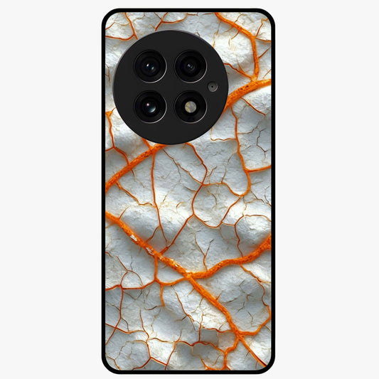 Snarl Zone Buzz Glass Case for 1+13 edgy front view featuring bold aggressive themed artwork