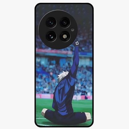 Victory Silence Anthem Glass Case for 1+13 bold front view featuring powerful motivational themed artwork
