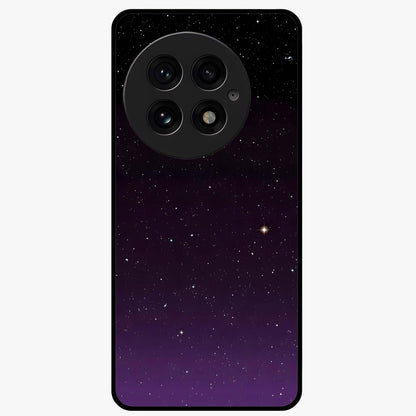 Violet and Black Shade Glass Case for 1+13 striking front view featuring deep violet and black gradient artwork