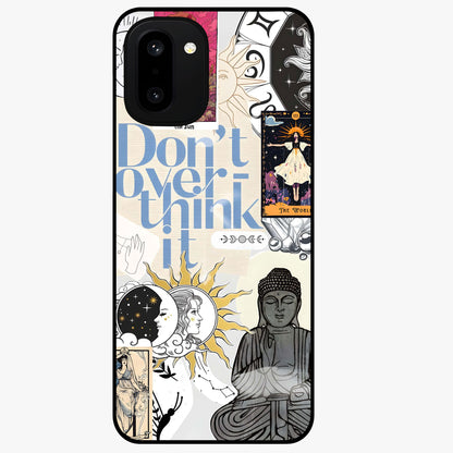 Ethereal Thoughts Glass Case for 1+15R dreamy front view featuring abstract artistic artwork with soft tones