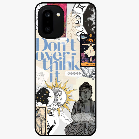 Ethereal Thoughts Glass Case for 1+15R dreamy front view featuring abstract artistic artwork with soft tones