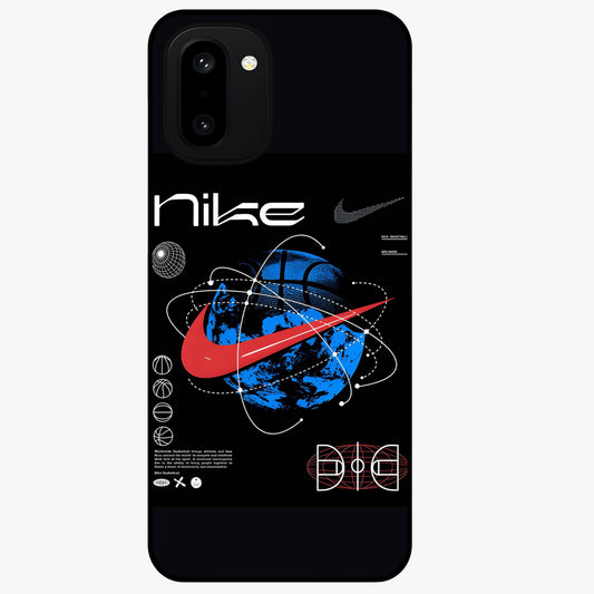 Gravity Sports Fusion Glass Case for 1+15R dynamic front view featuring bold sports inspired fusion artwork