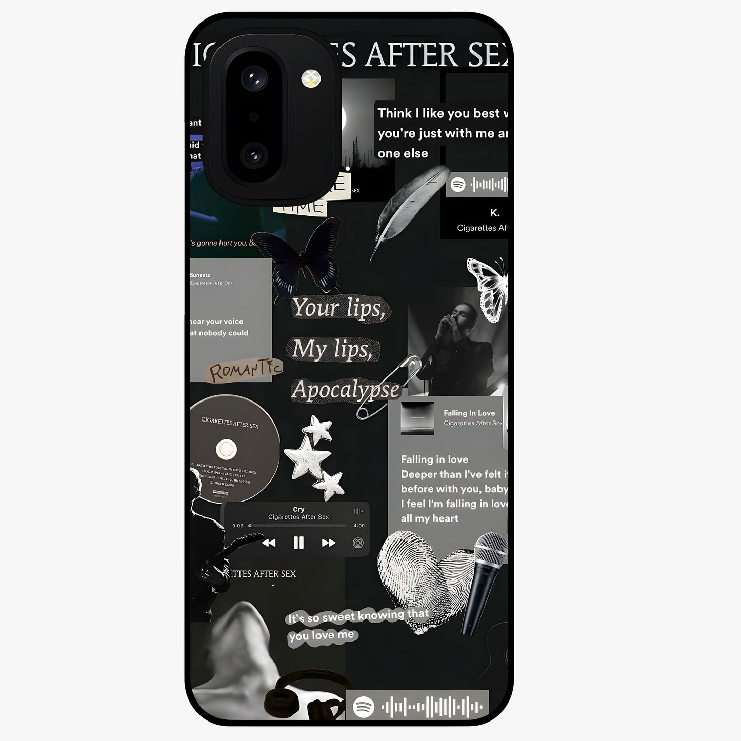 Midnight Love Glass Case for OnePlus 15R |1+15R