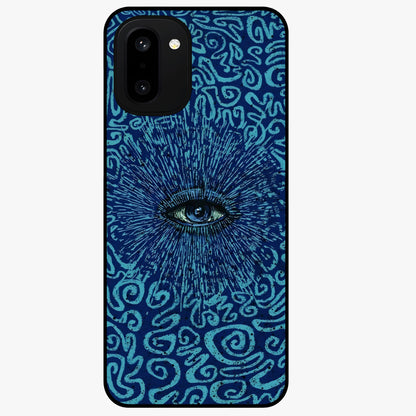 Mystic Inner Eye Glass Case for 1+15R dramatic front view featuring powerful inner eye inspired artwork