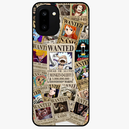 Pirate Wanted Legends Glass Case for 1+15R bold front view featuring legendary pirate themed artwork