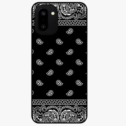 Retro Rebel Threads Glass Case for 1+15R stylish front view featuring vintage inspired graphic artwork