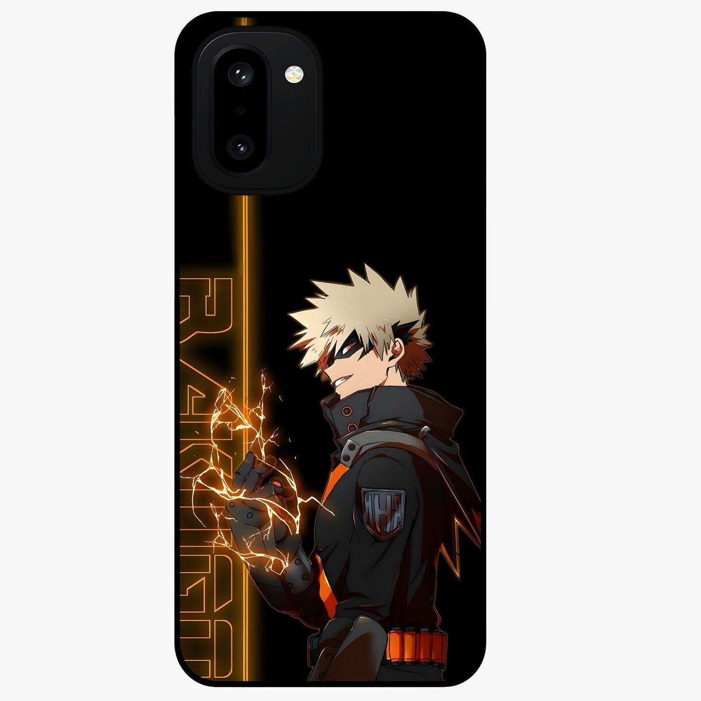Silent Gang Authority Glass Case for 1+15R bold front view featuring powerful street inspired artwork