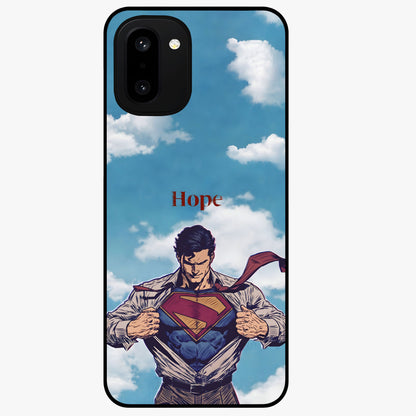 Symbol of Hope Glass Case for 1+15R meaningful front view featuring inspirational symbolic artwork