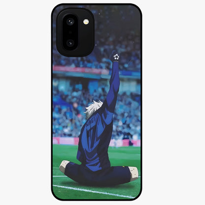 Victory Silence Anthem Glass Case for 1+15R bold front view featuring powerful motivational themed artwork