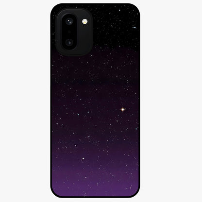 Violet and Black Shade Glass Case for 1+15R striking front view featuring deep violet and black gradient artwork