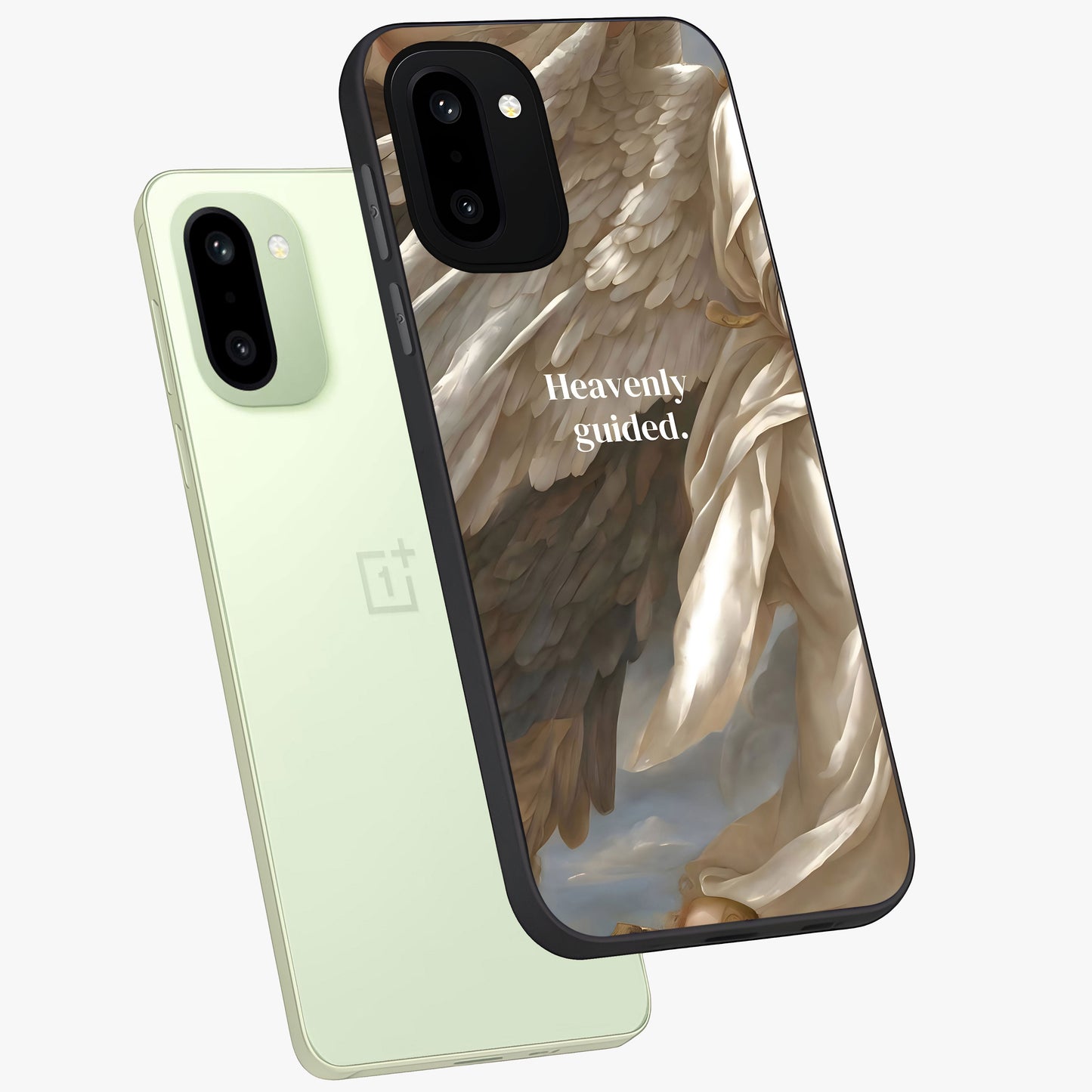 Divine Winged Grace Glass Case for OnePlus 15R |1+15R