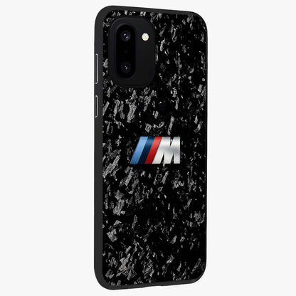 Carbon Speed Mark Glass Case for 1+15R side perspective highlighting sleek sporty detailing and premium build