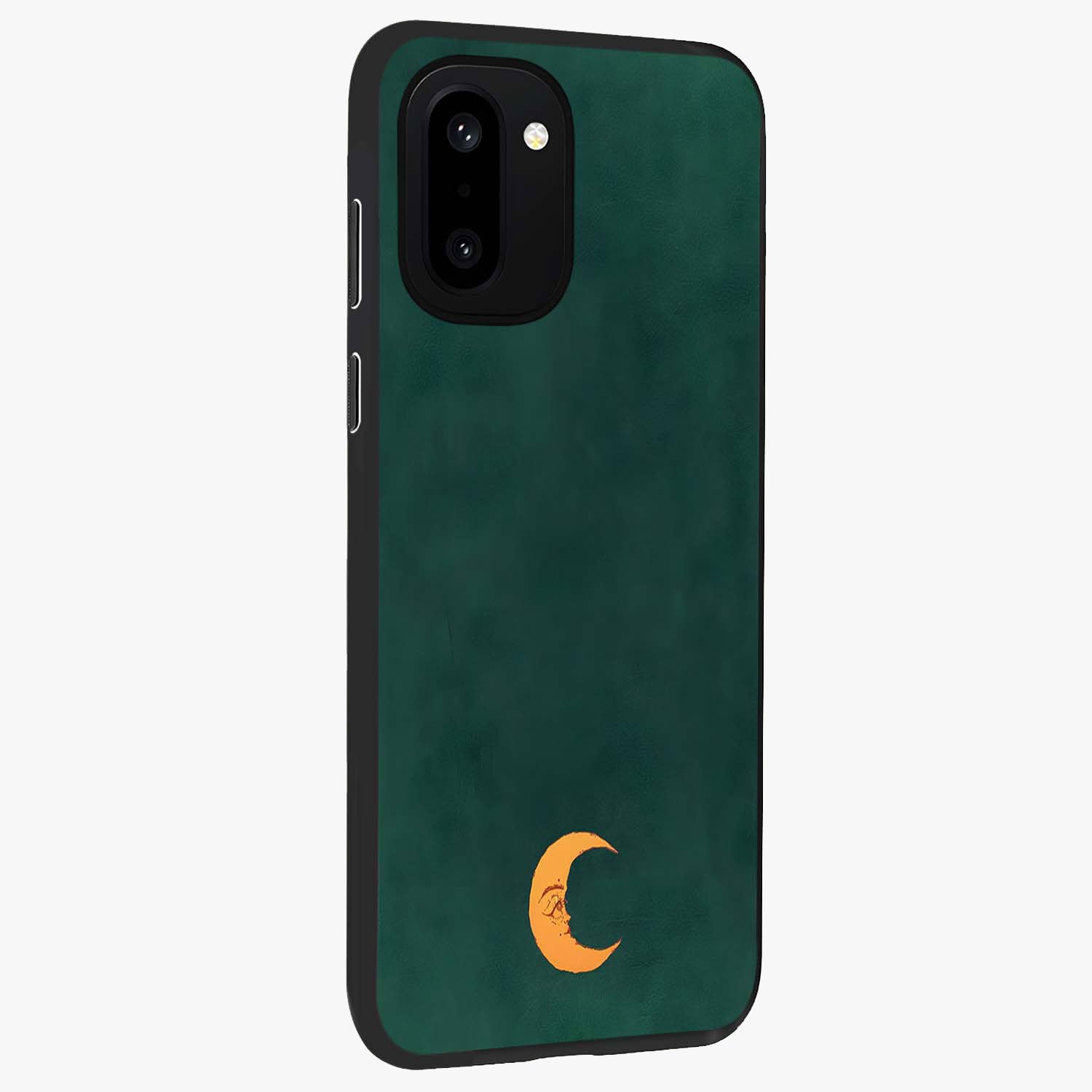 Golden Dune Waves Glass Case for 1+15R side perspective highlighting warm gradients and premium edges