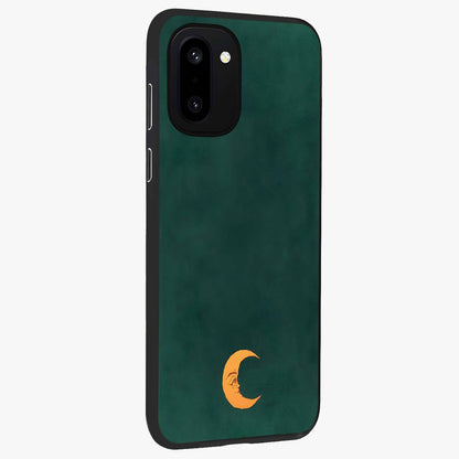 Golden Dune Waves Glass Case for 1+15R side perspective highlighting warm gradients and premium edges